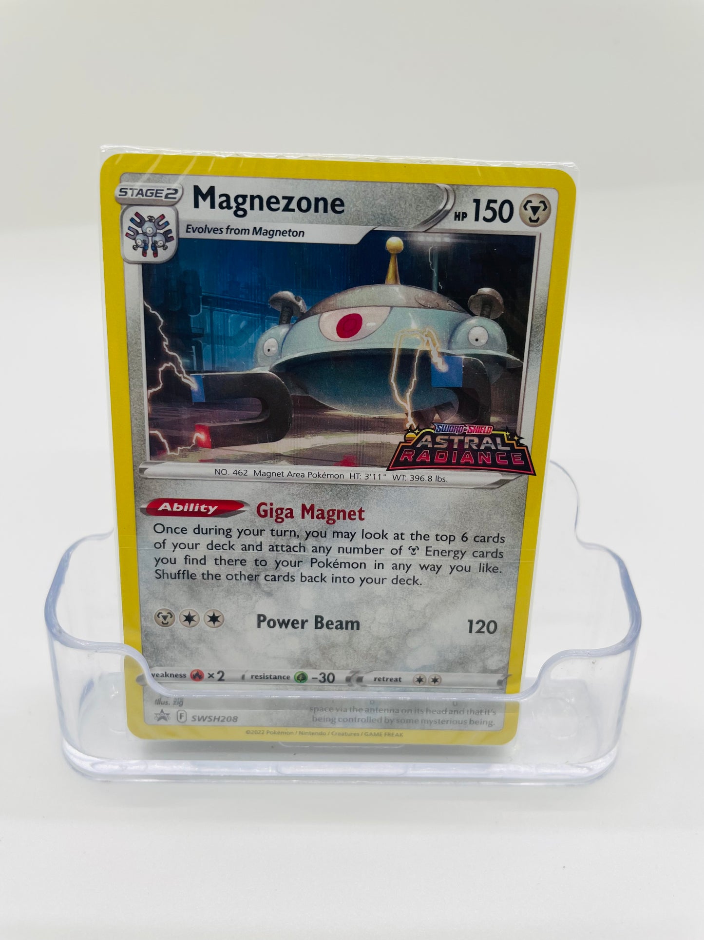 Magnezone Prerelease Sealed Promo SWSH208 Astral Radiance Stamped