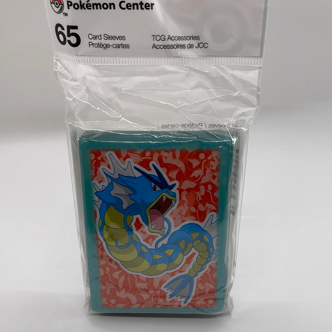 Pokémon Center Gyarados Card Sleeves - 65 Count