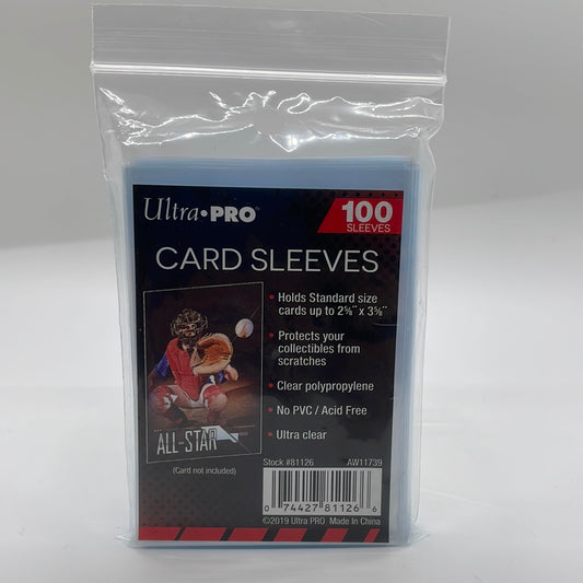 Ultra Pro Card Sleeves - 100 count