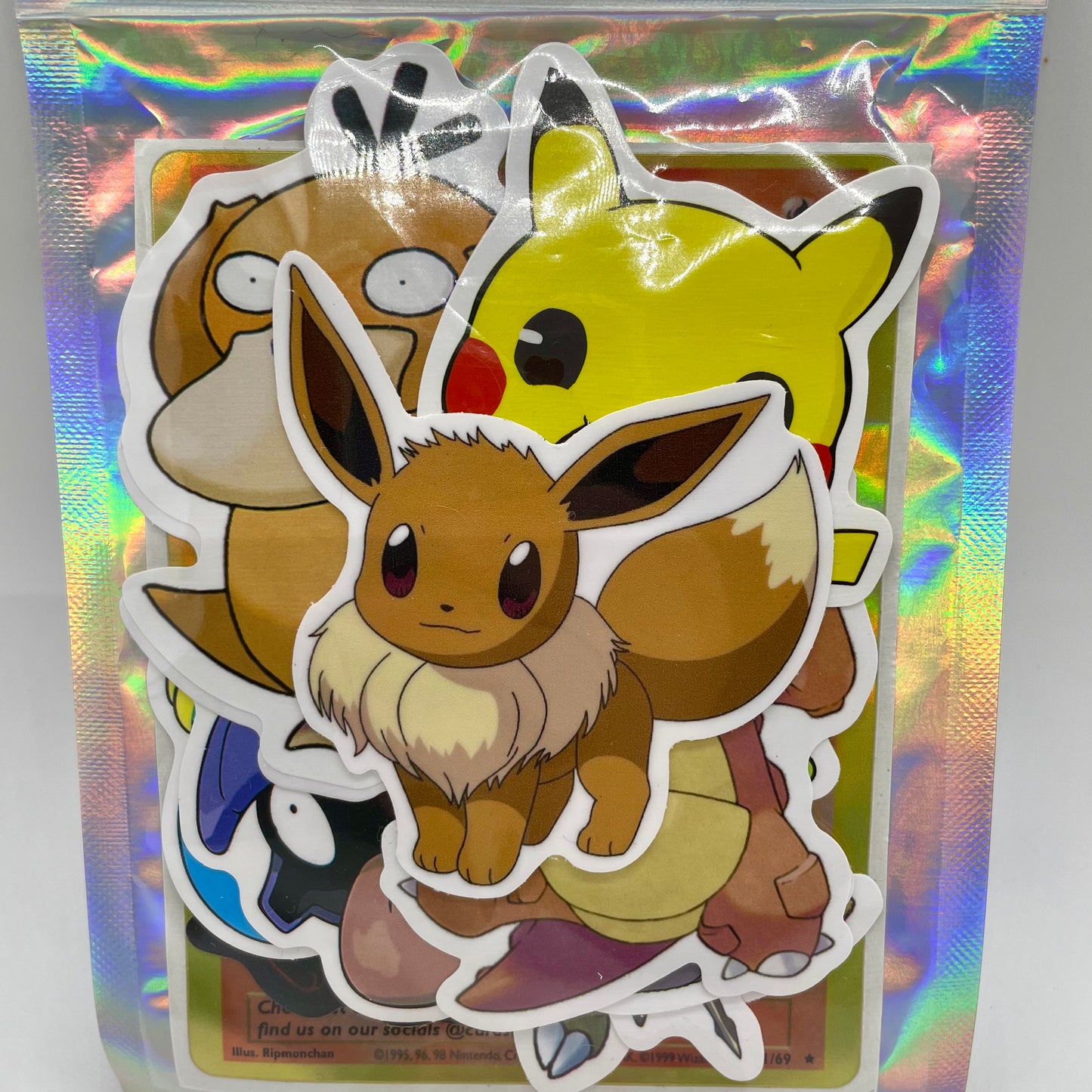 2.5” Eevee Sticker Collection