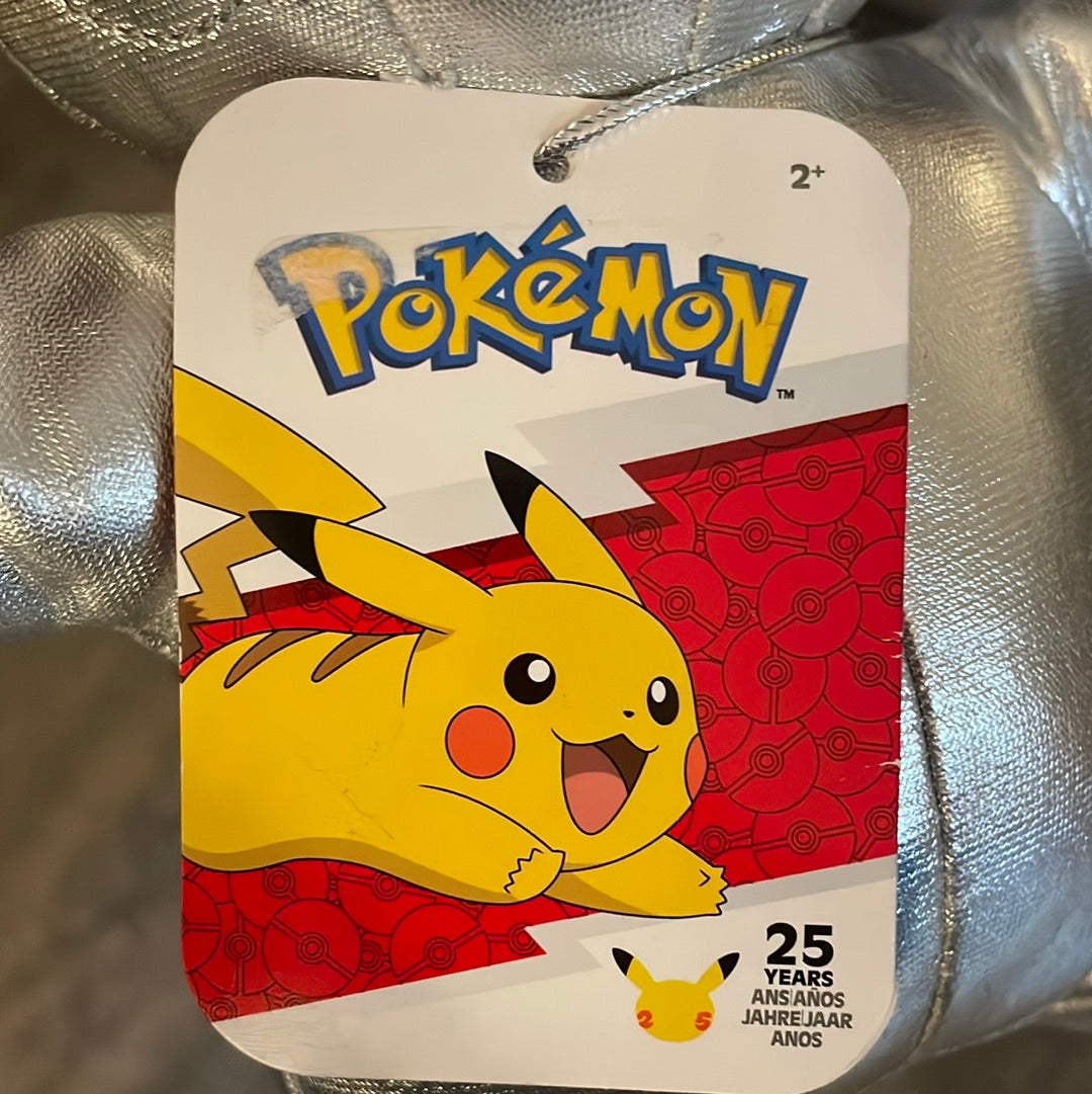 Pikachu Metallic Plush - 6 inch