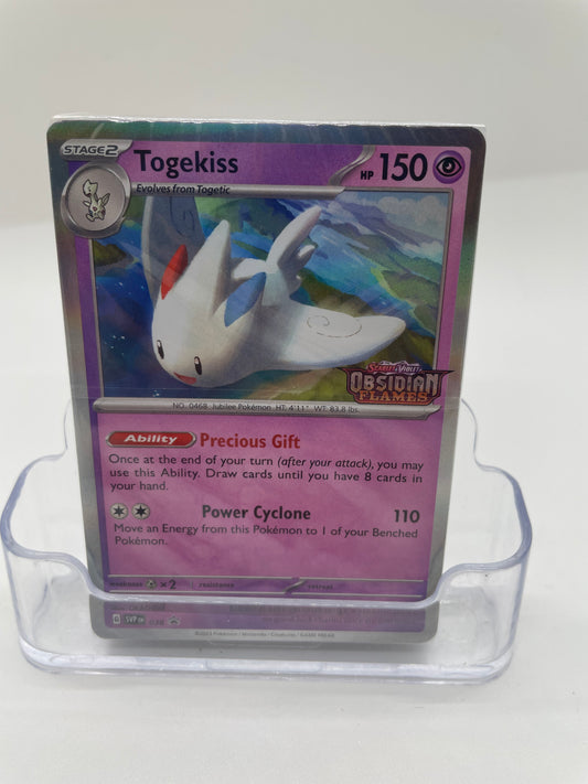 Togekiss Prerelease Sealed Promo 038 Obsidian Flames Stamped