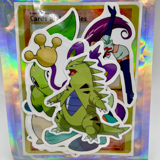 2.5” Tyranitar Sticker Collection