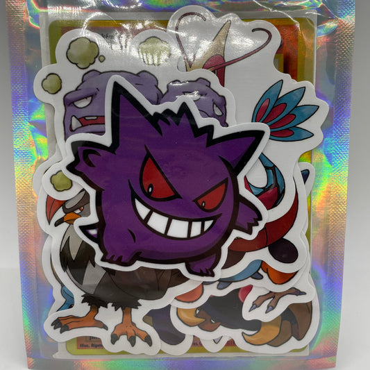 2.5” Gengar Sticker Collection