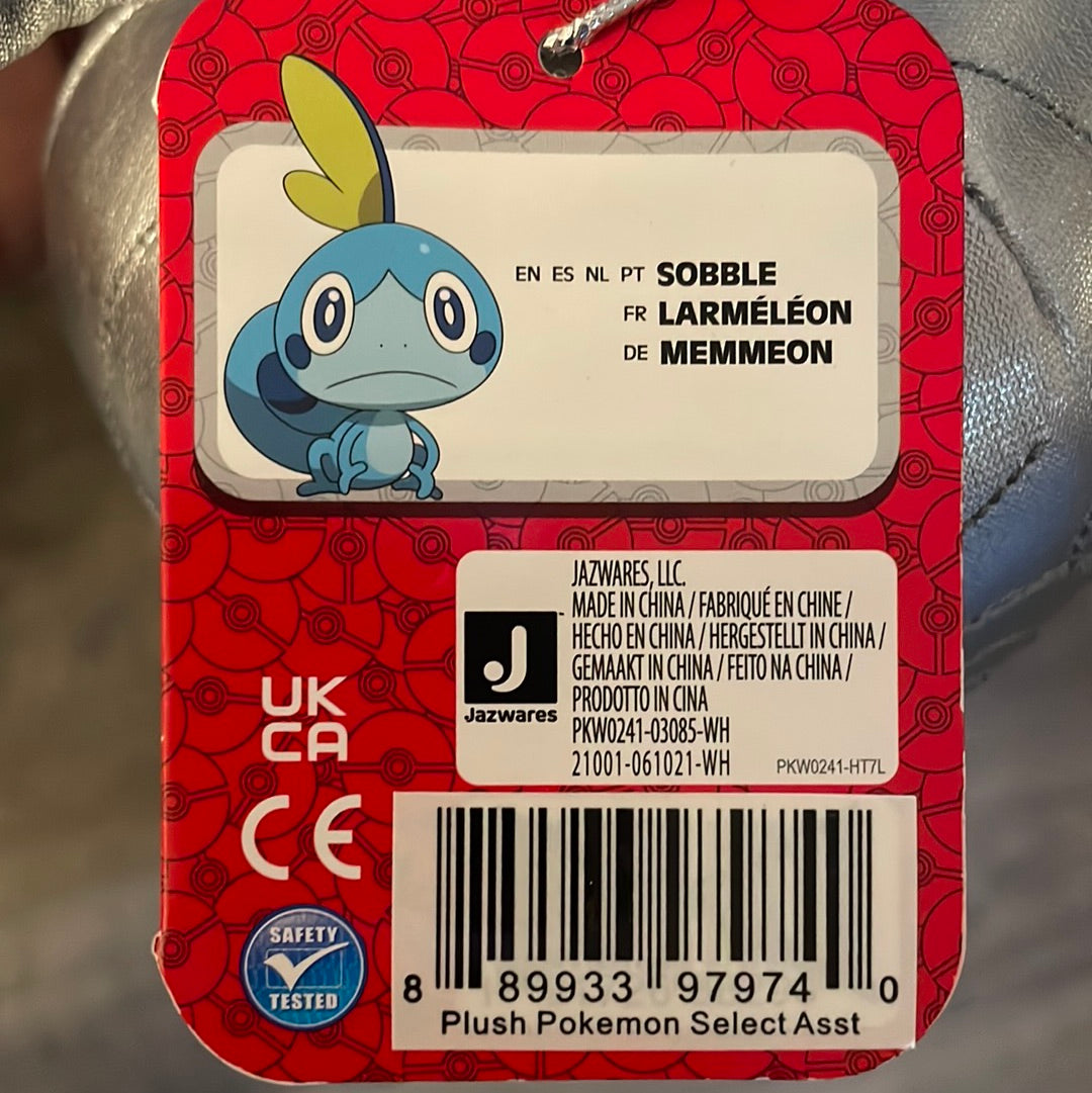 Sobble Metallic Plush - 6 inch