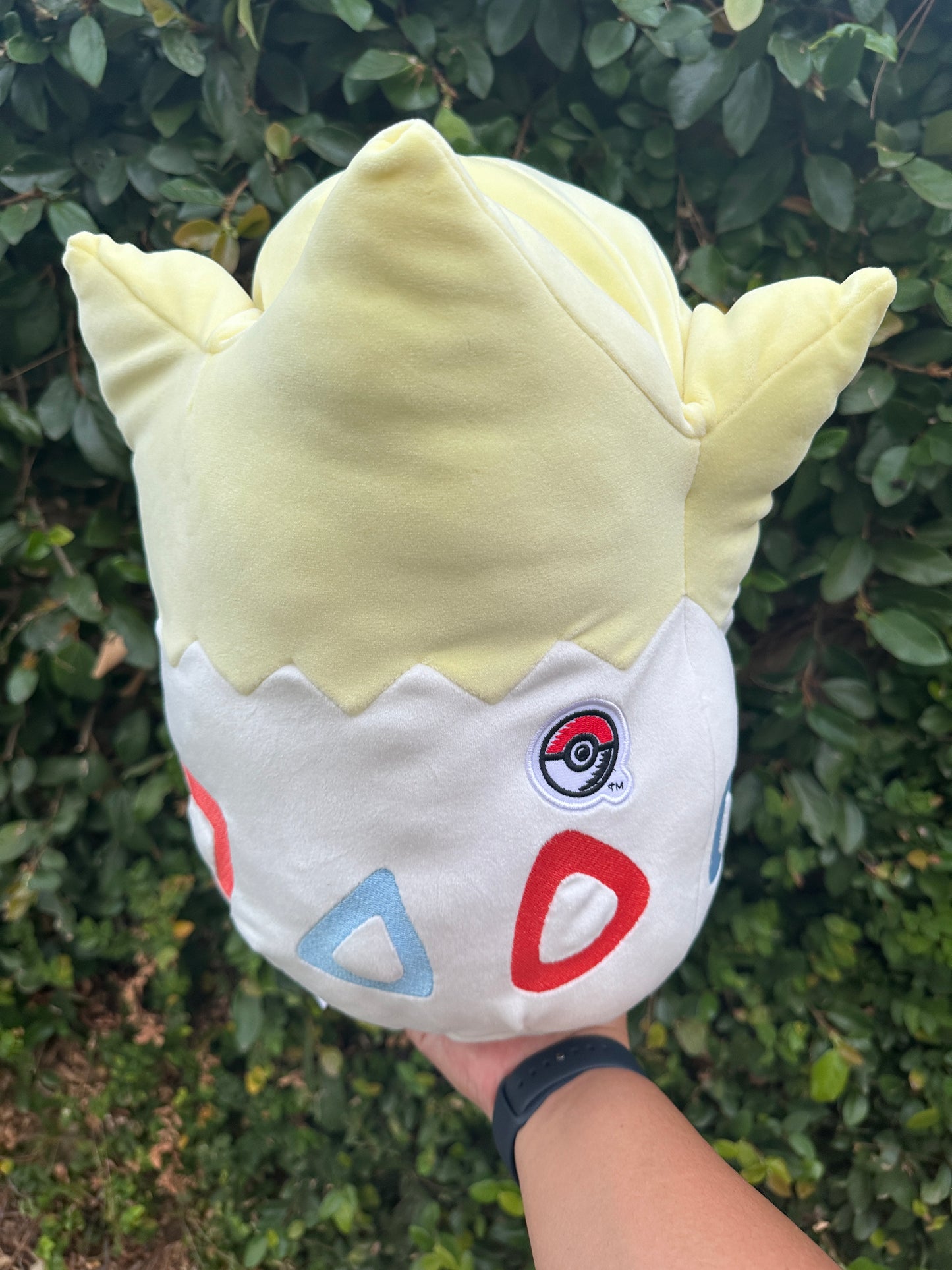 Togepi Squishmallows Plush - 12 In. Pokemon Center Exclusive with Patch