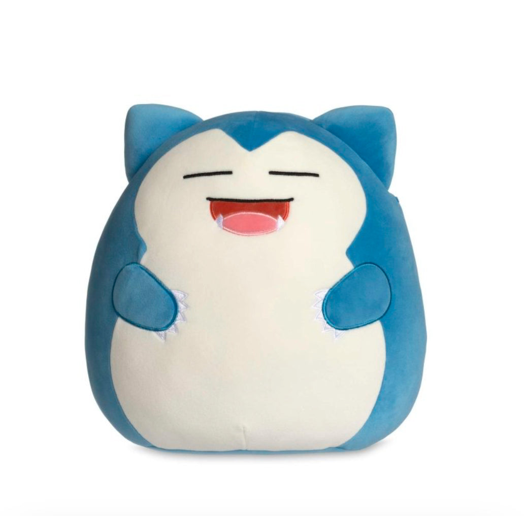 Snorlax Squishmallows Plush - 12 In. Pokemon Center Exclusive with Patch