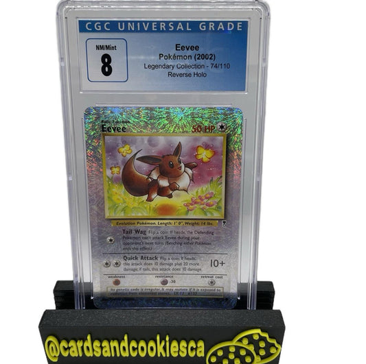 CGC Pokemon Eevee Legendary Collection Reverse Holo #74 8