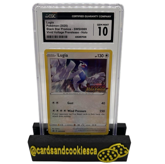 CGC Pokemon Lugia Vivid Voltage Prerelease SWSH069 10