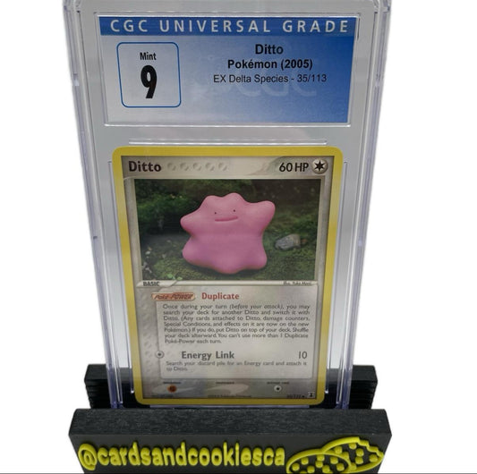 CGC Pokemon Ditto EX Delta Species 2005 #35 9