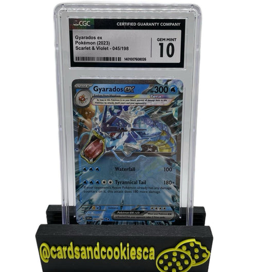 CGC Pokémon Gyarados EX Holo Scarlet & Violet #45 10