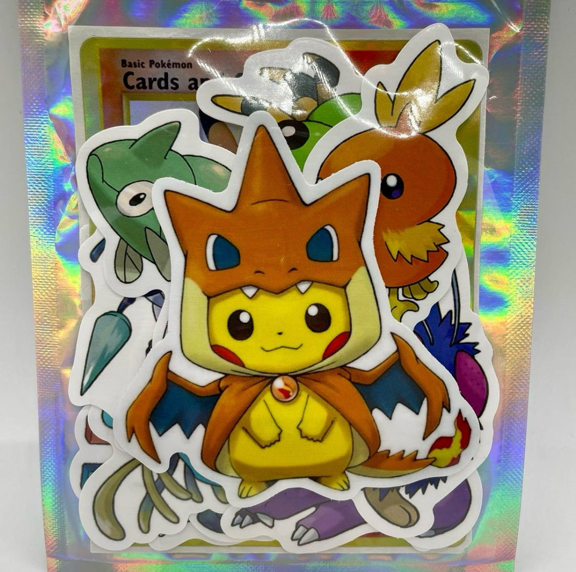 2.5” Poncho Pikachu Sticker Collection