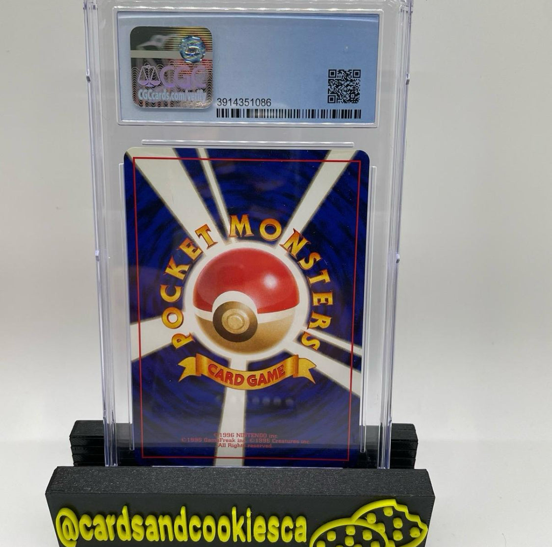 CGC Abra Base Set 1996 Japanese 8.5 NM/MINT+