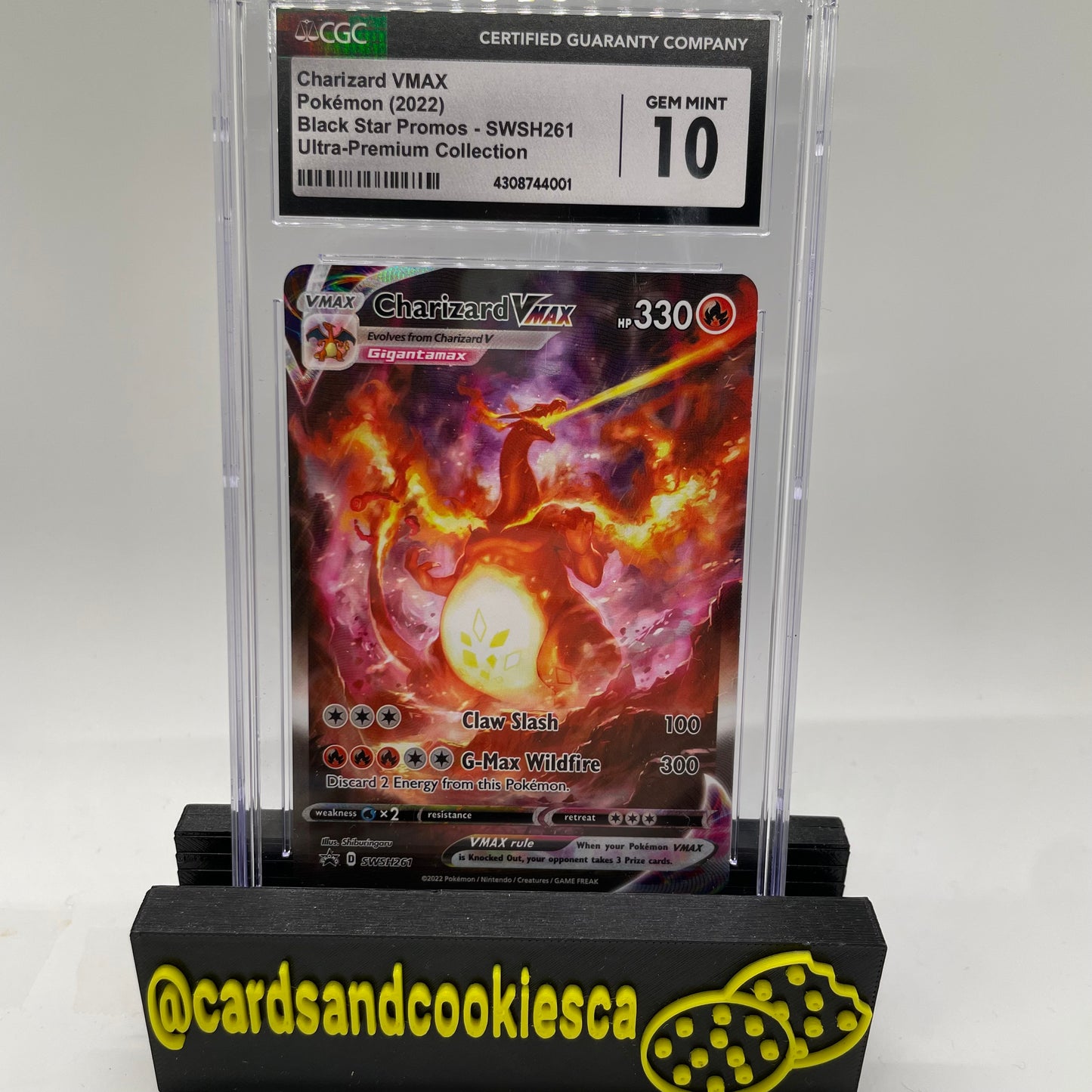 CGC 10 Charizard Promo SWSH261 UPC