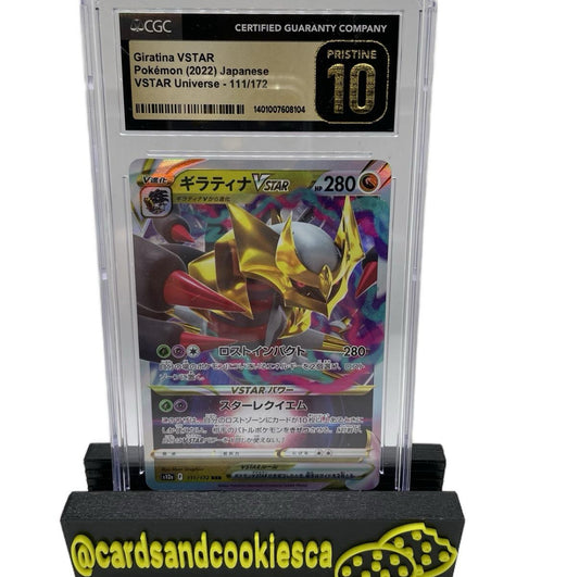 CGC Pokemon Giratina Vstar Japanese Vstar Universe #111 10