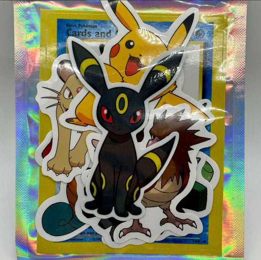 3.0” Umbreon Sticker Collection