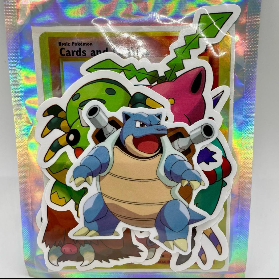 2.5” Blastoise Sticker Collection